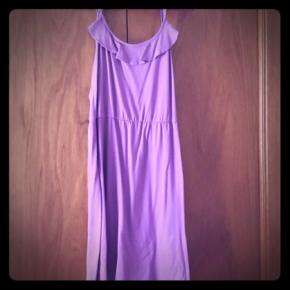 Purple dress